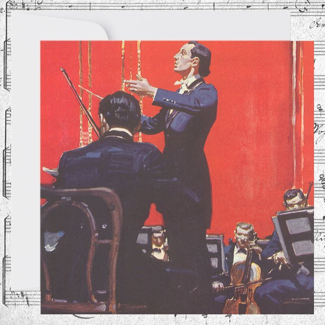 Música vintage, convocación de orquesta (Subido por el creador)