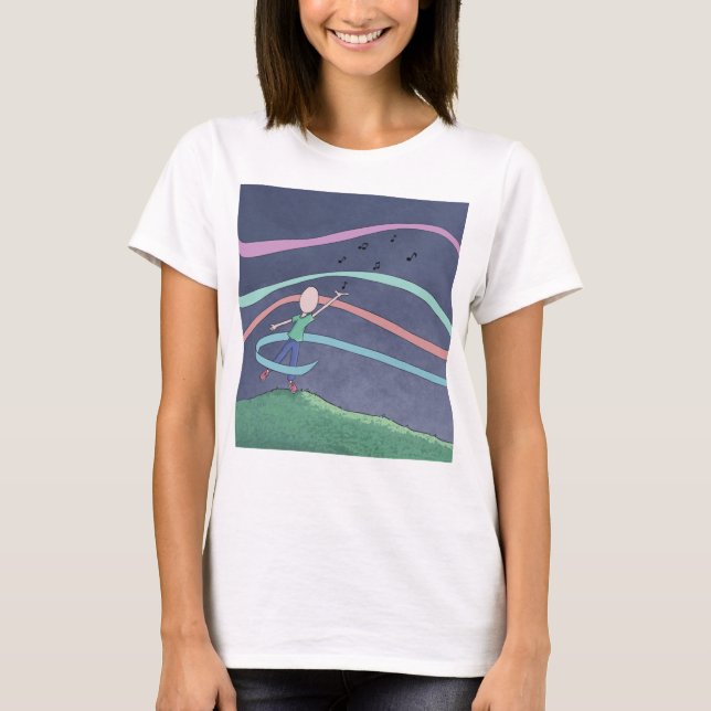 Música y camiseta melódica (Anverso)