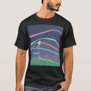 Música y camiseta melódica
