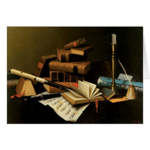 Música y Literatura de William Harnett, Arte Fino