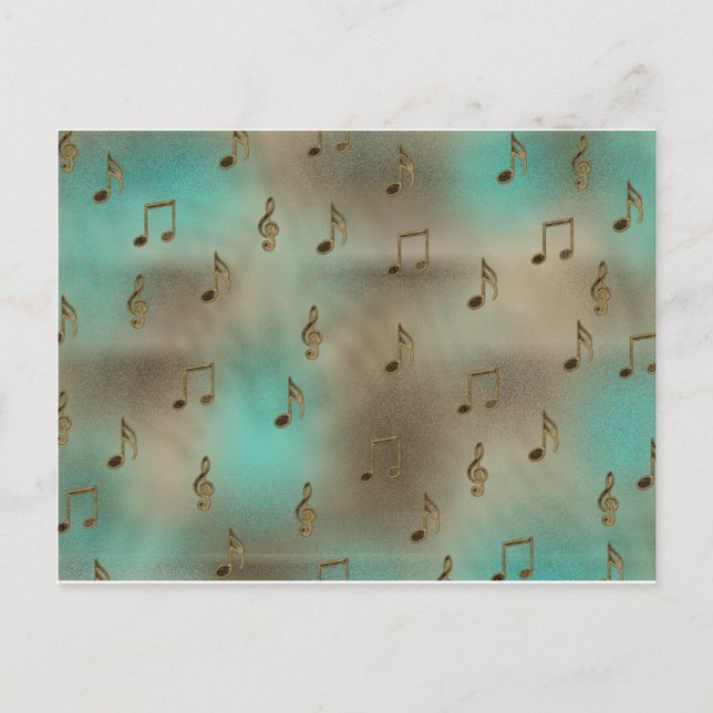 Música y notas (Anverso)