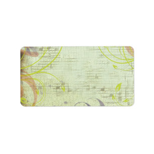 MUSICAL RED POPPY Imprimir tu propio Pegatina de e