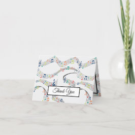 Músico de tema musical de patrón colorido Nota mus