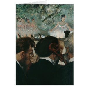 Músicos de la orquesta de Edgar Degas el  