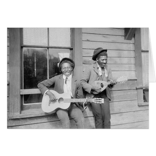 Músicos itinerantes, 1902 (Anverso (Horizontal))