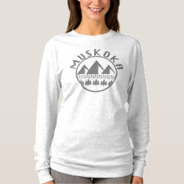 Muskoka Design - Camiseta básica de manga larga