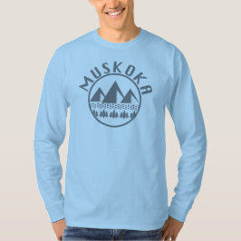 Muskoka Design - Camiseta básica de manga larga