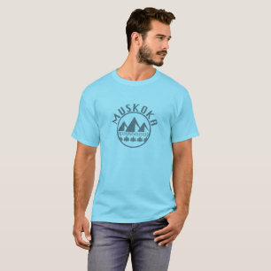 Muskoka Design - Camiseta básica masculina