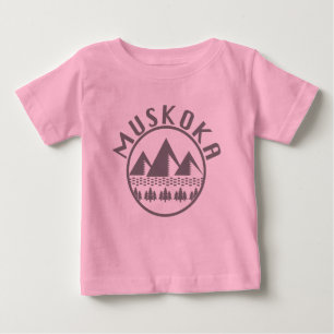 Muskoka Design - Camiseta Bella Jersey para bebés
