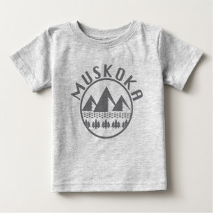 Muskoka Design - Camiseta Bella Jersey para bebés