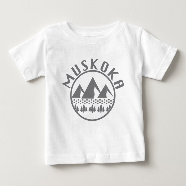 Muskoka Design - Camiseta Bella Jersey para bebés (Anverso)