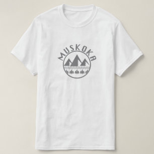Muskoka Design - Camiseta de valor masculina