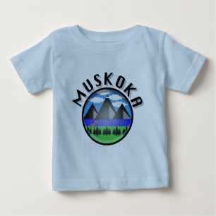 Muskoka Design (Versión 2) - Baby Fine Jersey T-Sh