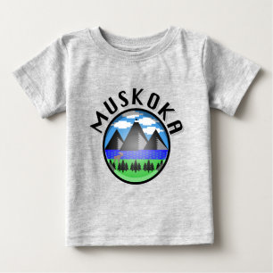 Muskoka Design (Versión 2) - Baby Fine Jersey T-Sh