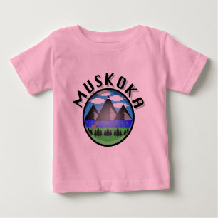 Muskoka Design (Versión 2) - Baby Fine Jersey T-Sh
