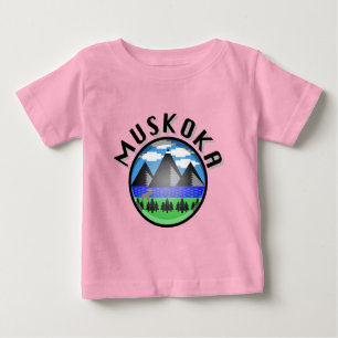 Muskoka Design (Versión 2) - Baby Fine Jersey T-Sh