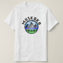 Muskoka Design (Versión 2) - Camiseta de valor mas