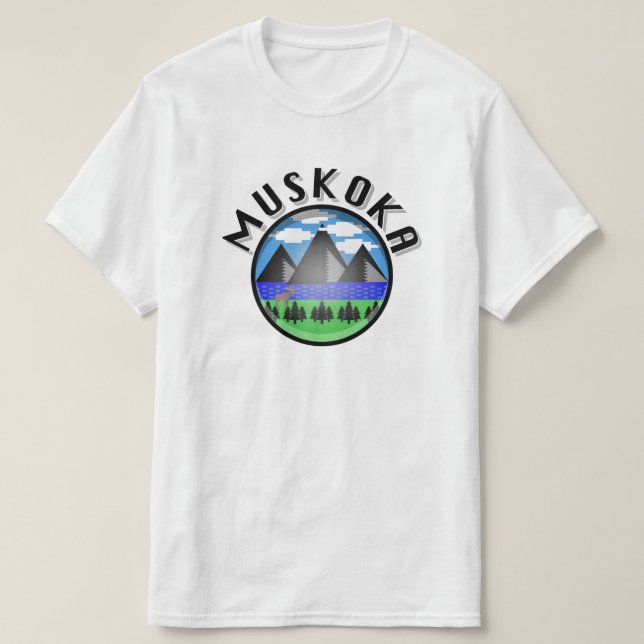 Muskoka Design (Versión 2) - Camiseta de valor mas (Diseño del anverso)