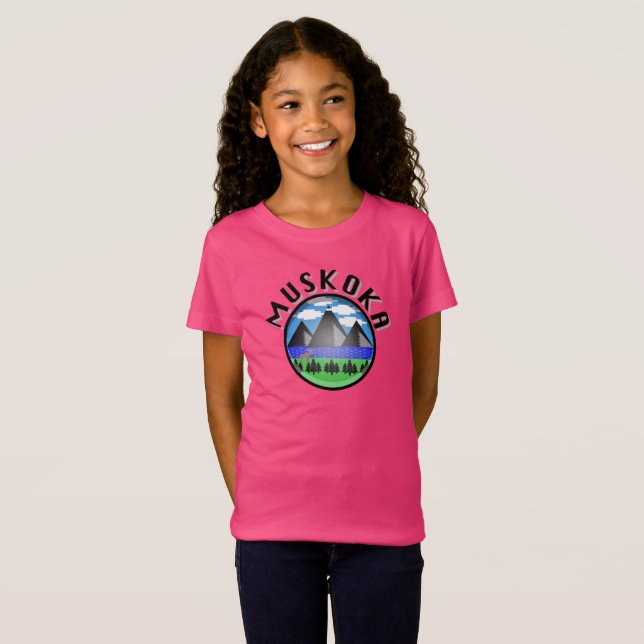 Muskoka Design (Versión 2) - Chica de Jersey Fine  (Anverso completo)