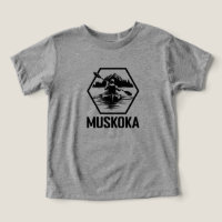 Muskoka Ontario Kayaker - Bella+Canvas Toddler Tri