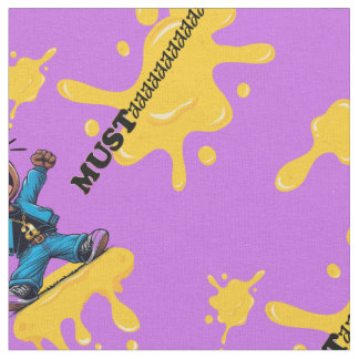 Mustaaaaard Tela de algodón púrpura cerca del pati