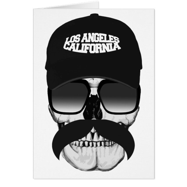 Mustache de cráneo California (Frente)