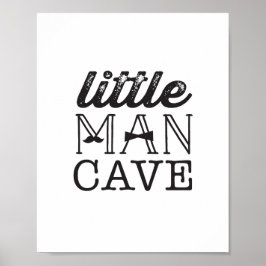 Mustache Pequeño Hombre Cave Niño Nursera Arte