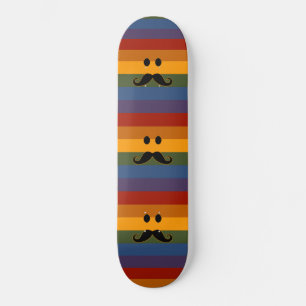 Mustache Pride personalizado skateboard