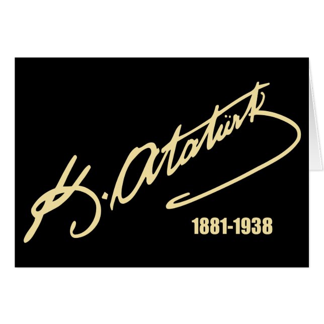 Mustafa Kemal Ataturk (Anverso (Horizontal))