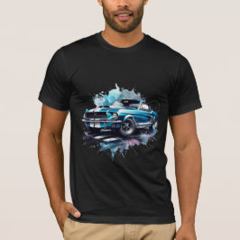 ¡Mustang Fastback! Camiseta masculina