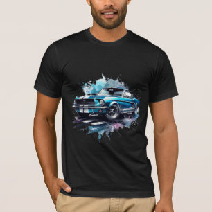 ¡Mustang Fastback! Camiseta masculina