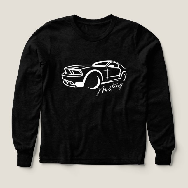 Mustang T-Shirt. (Diseño frontal)