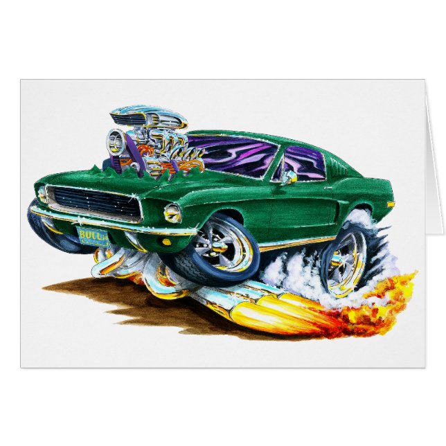 Mustango de Bullitt con el motor grande (Anverso (Horizontal))