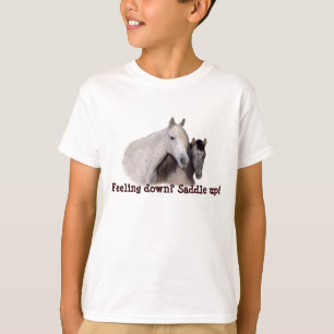Mustangos Sally y camisa unisex de los niños de