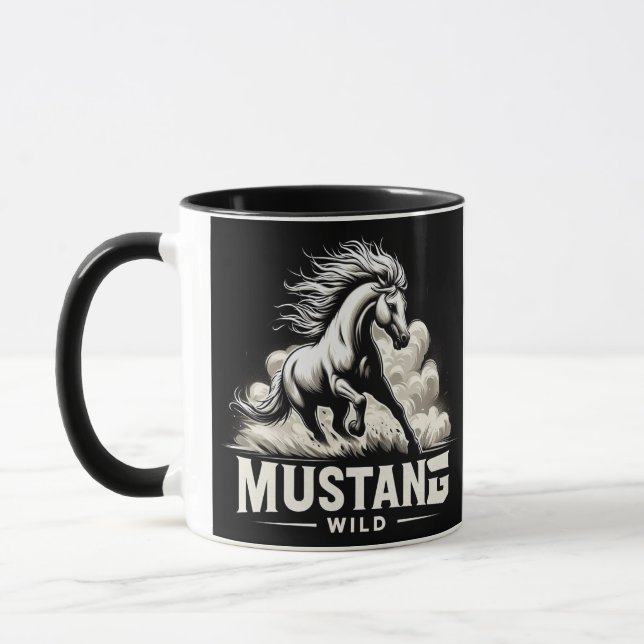 MustangWild Cremello Copa (Izquierda)