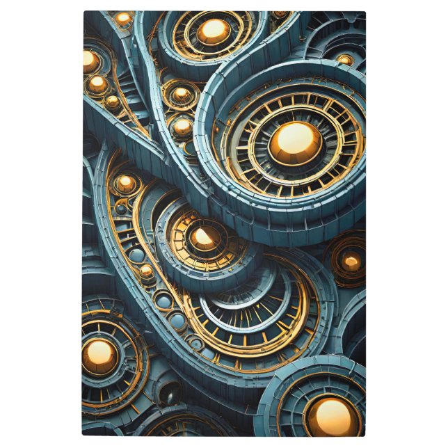 Mutante 1 arte mural Metalizado (Anverso)