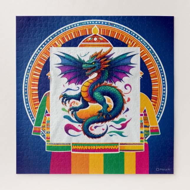 Muy buen diseño y hermoso rompecabezas (Vertical)