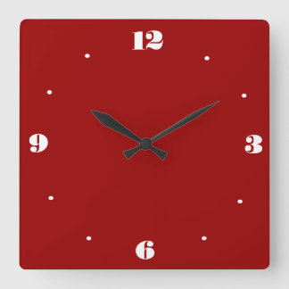 Muy claramente rojo y blanco > relojes de la