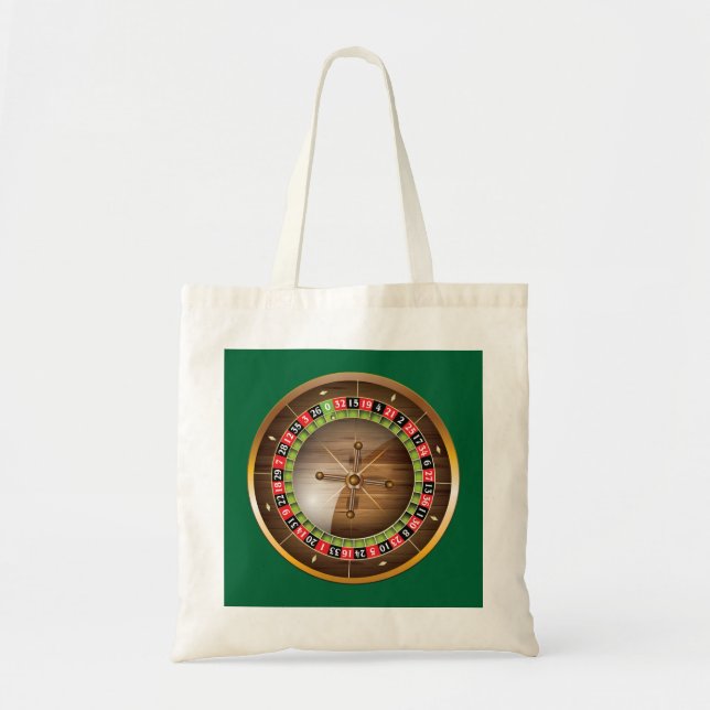 Muy divertido Bolsa de Tote con imagen de la rueda (Frente)