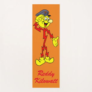 Muy divertido Reddy Kilowatt Yoga Mat