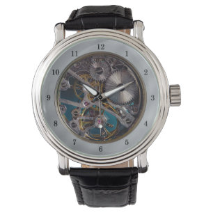 Muy divertido Simulación de reloj transparente de