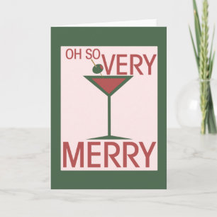 Muy Feliz Navidad Martini