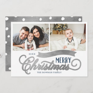 Muy Feliz Navidad Plata 2 Foto