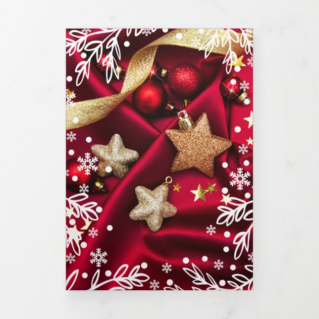 Muy Feliz Navidad. Tarjeta multifoto triple plegab (Foto de portada)