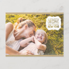 Muy Feliz Navidad y Feliz Año Nuevo Tarjeta Post