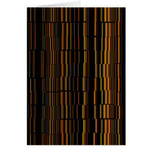 Muy Guay Naranja moderno a rayas