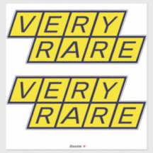 MUY RAROS Kaido Racer Style 14" Pegatina - Par