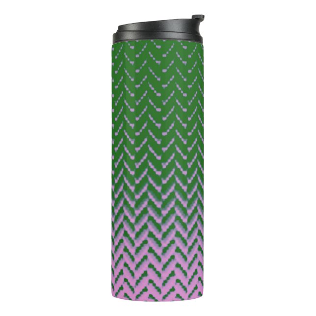 MVB Cheron dos entonan el vaso del diseño del (Rotado hacia la izquierda)