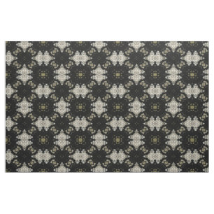 MVB Diseño francés de tela negra/dorada 1