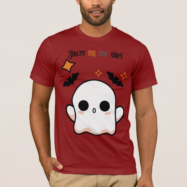 "My Boo" Camiseta gótica fantasma de Halloween - S (Anverso)
